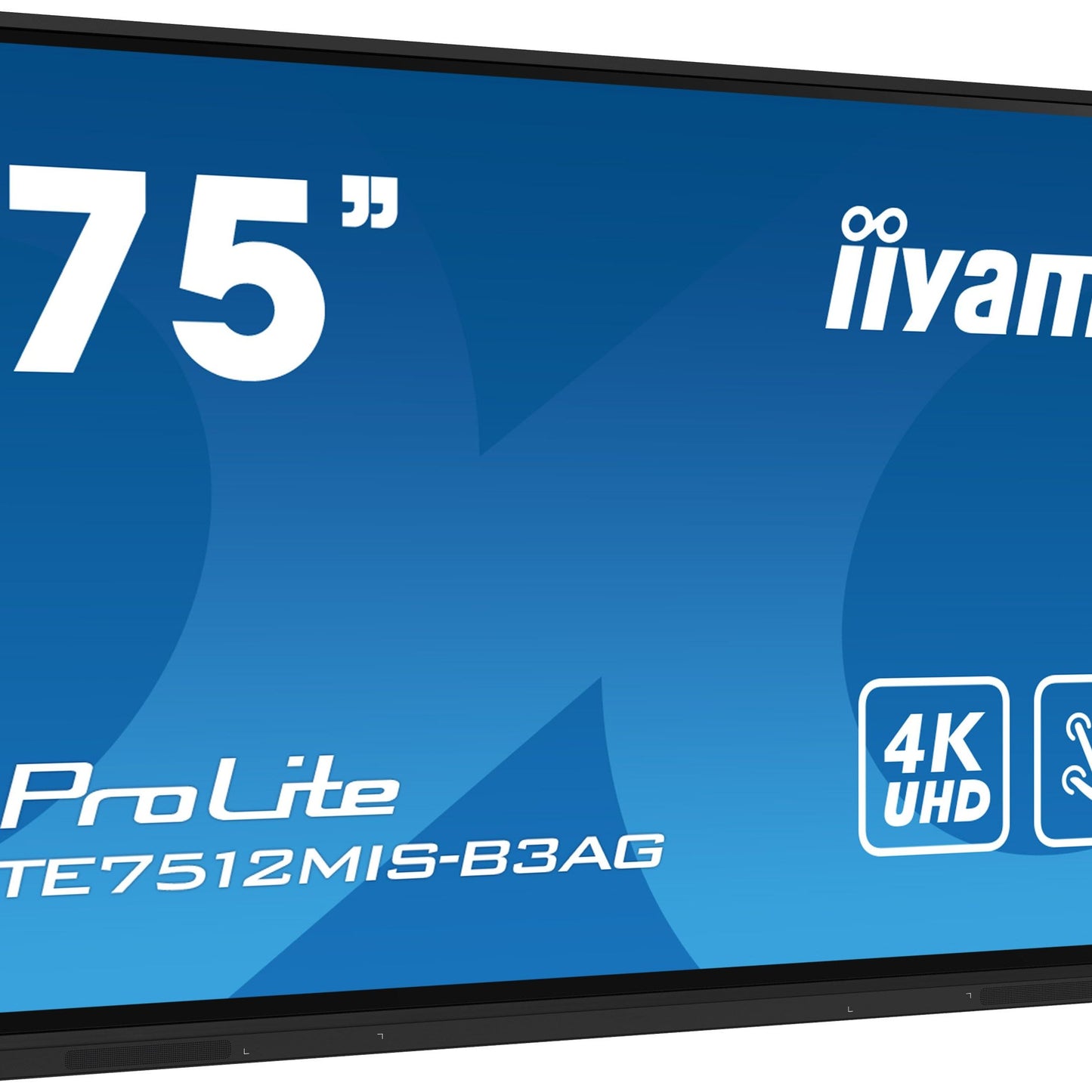 iiyama ProLite TE7512MIS-B3AG 75" Interactive 4K UHD Touchscreen