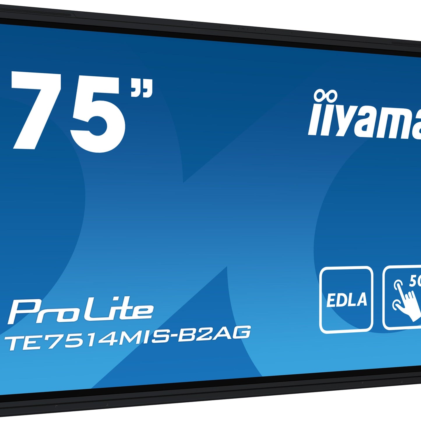 iiyama PROLITE TE7514MIS-B2AG 75" 4K UHD 75" Google EDLA Certified Interactive Display