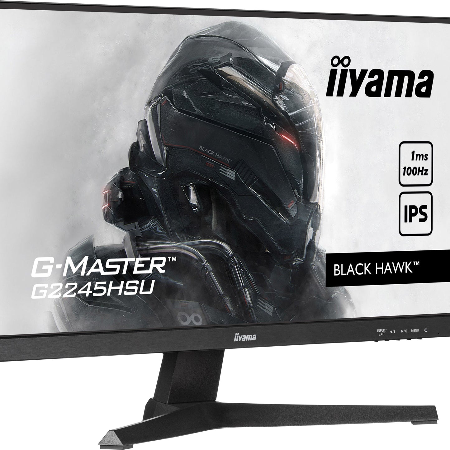 iiyama G-MASTER G2245HSU-B2 LED display 55.9 cm (22") 1920 x 1080 pixels Full HD Black