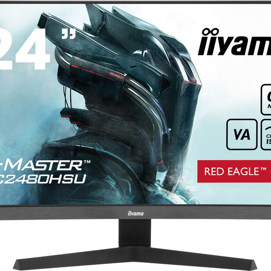 iiyama G-MASTER GC2480HSU-B1 computer monitor 61 cm (24") 1920 x 1080 pixels Full HD LED Black