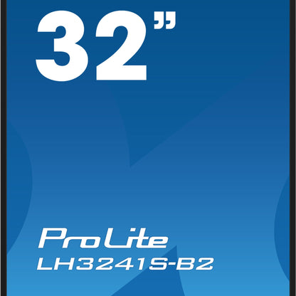 iiyama LH3241S-B2 Signage Display Kiosk design 80 cm (31.5") LED 350 cd/m² Full HD Black 24/7