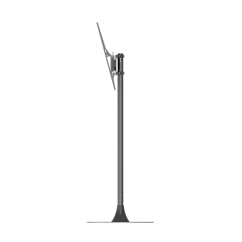 Multibrackets Pro M Single Pole Floorbase Round for 32-65" Displays