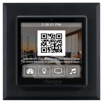 Aurora RXA-4-2G-W RXT-4WM 2 Gang Wall Adaptor Plate