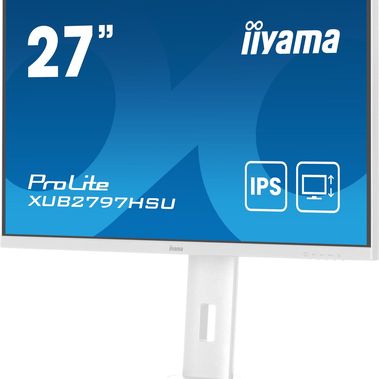 iiyama ProLite XUB2797HSU-W2 computer monitor 68.6 cm (27") 1920 x 1080 pixels Full HD LED White