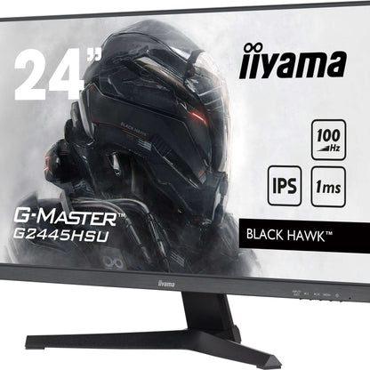 iiyama G-MASTER G2445HSU-B2 computer monitor 61 cm (24") 1920 x 1080 pixels Full HD LCD Black