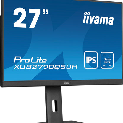 iiyama ProLite XUB2790QSUH-B1 computer monitor 68.6 cm (27") 2560 x 1440 pixels 4K Ultra HD LED Black