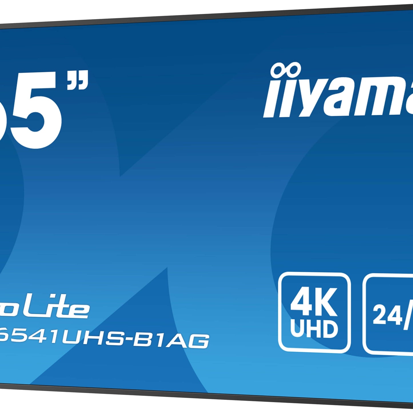 iiyama LH6541UHS-B1AG Signage Display 163.8 cm (64.5") LCD 500 cd/m² 4K Ultra HD Black 24/7