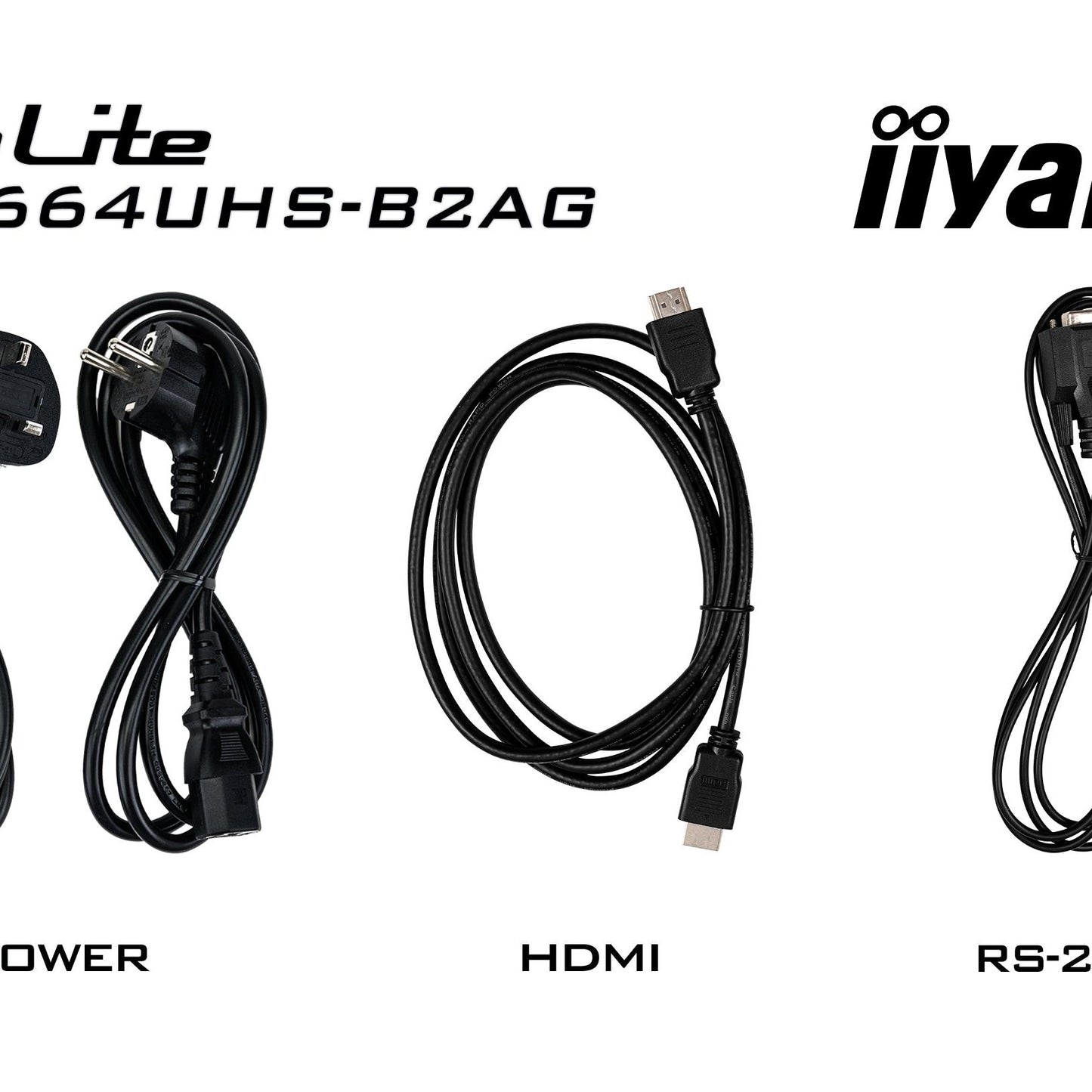 iiyama LH8664UHS-B2AG Signage Display Digital signage flat panel 2.18 m (86") Wi-Fi 500 cd/m² 4K Ultra HD Black Built-in processor Android 24/7