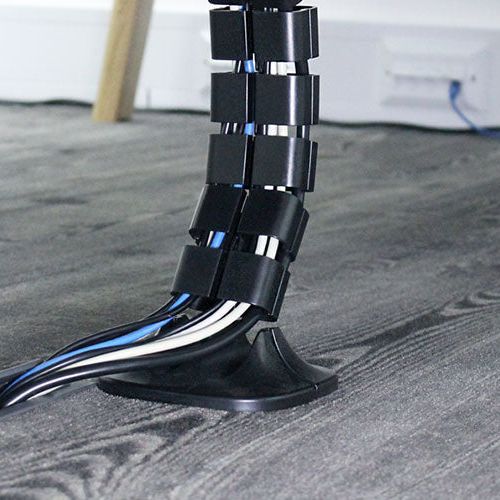 Metalicon VCS4/HAL Linx Cable Spine for Sit-Stand Desk with Limpet Magnet Attachment