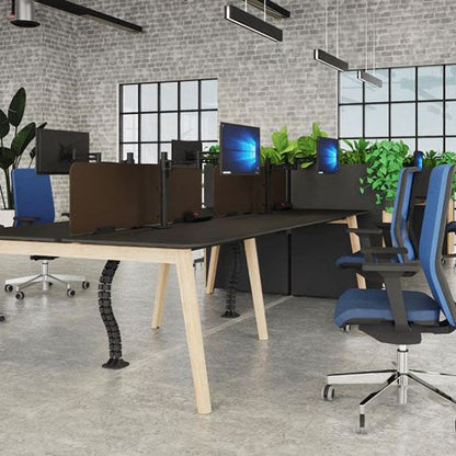 Metalicon VCS4/HAL Linx Cable Spine for Sit-Stand Desk with Limpet Magnet Attachment