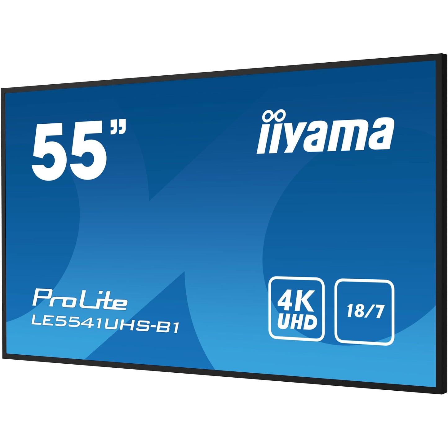 iiyama LE5541UHS-B1 Signage Display Digital signage flat panel 138.7 cm (54.6") LCD 350 cd/m² 4K Ultra HD Black 18/7