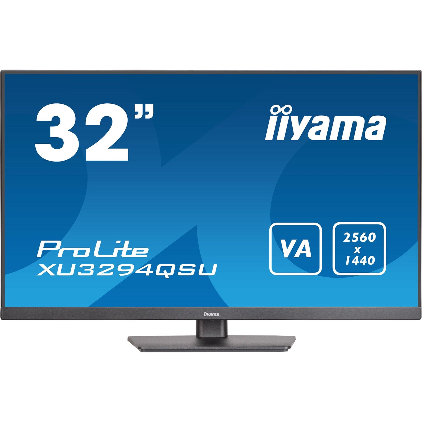 iiyama ProLite XU3294QSU-B1 computer monitor 80 cm (31.5") 2560 x 1440 pixels Wide Quad HD LCD Black