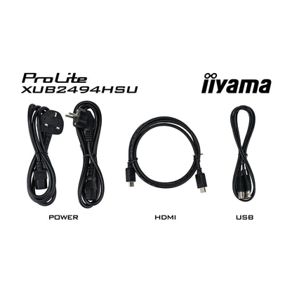 iiyama ProLite XUB2494HSU-B6 24" Full HD Desktop Monitor