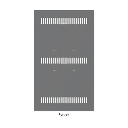 Multibrackets M Pro Series - Enclosure 43" Back Plate Small Black
