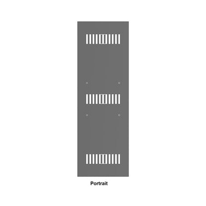 Multibrackets M Pro Series - Enclosure 37" Back Plate Black