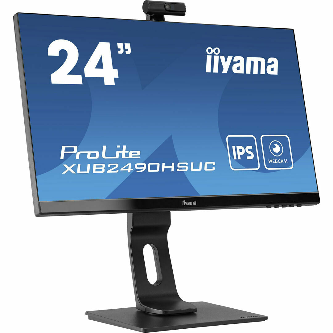 iiyama ProLite XUB2490HSUC-B1 24" IPS LCD Monitor with FHD Webcam