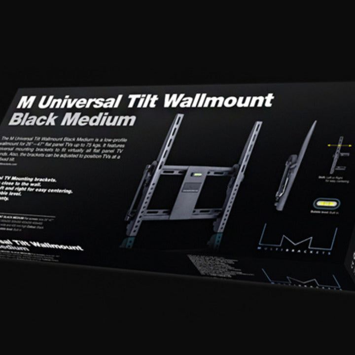 Multibrackets M Universal Tilt Wallmount Black Large
