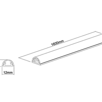Multibrackets M Universal Cable Cover Aluminium 18mm-W 1100-L