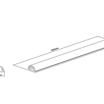 Multibrackets M Universal Cable Cover White 18mm-W 1600-L