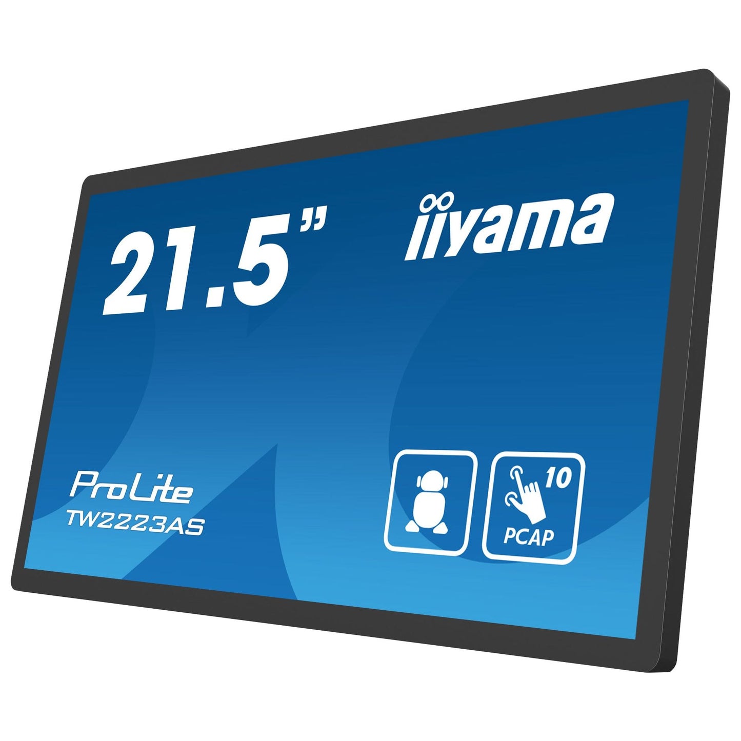 iiyama Prolite TW2223AS-B1 21.5" PCAP 10p Edge-to-Edge Touchscreen PC with Android OS