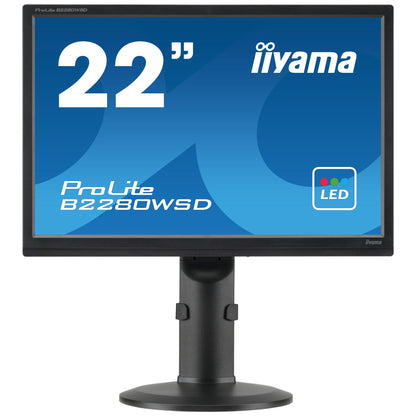 iiyama ProLite B2280WSD-B1 22" LED Desktop Monitor