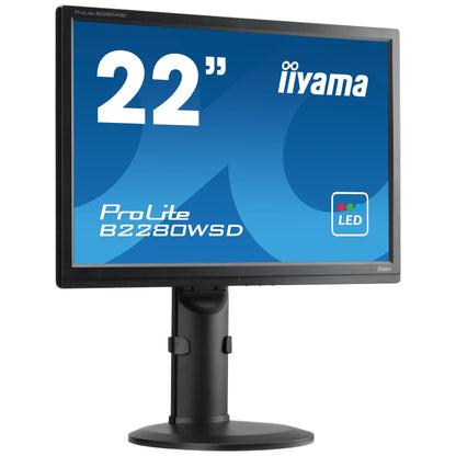 iiyama ProLite B2280WSD-B1 22" LED Desktop Monitor