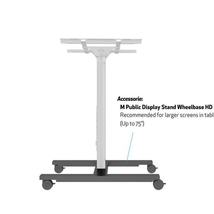 Multibrackets M Public Display Stand 110 HD Tilt & Table Black