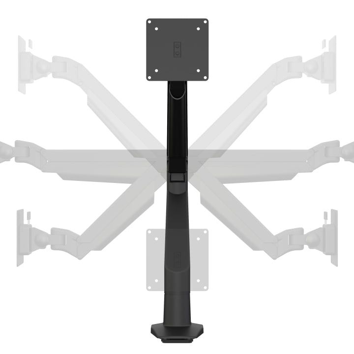 Multibrackets M VESA Gas Lift Arm Single White