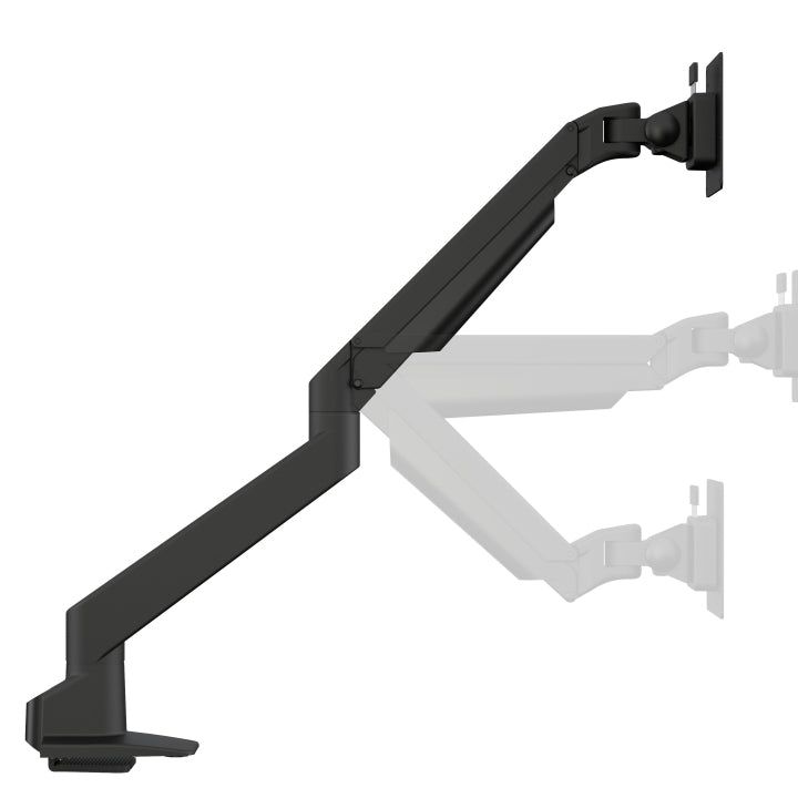 Multibrackets M VESA Gas Lift Arm Single Silver w. Duo Crossbar
