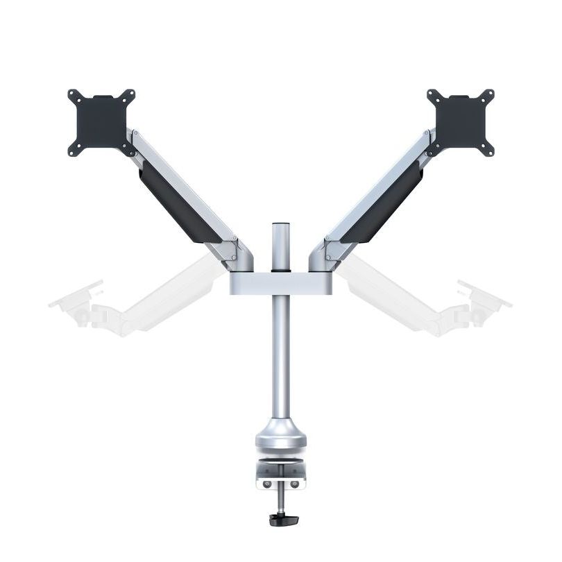 Multibrackets M VESA Gas Lift Arm Dual Silver