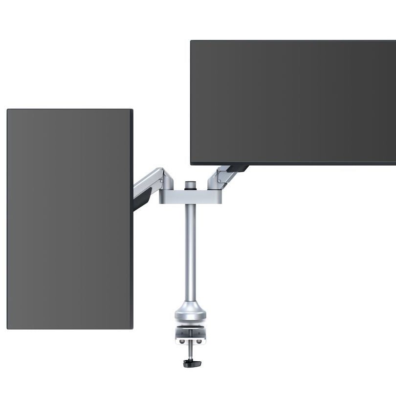 Multibrackets M VESA Gas Lift Arm Dual Silver