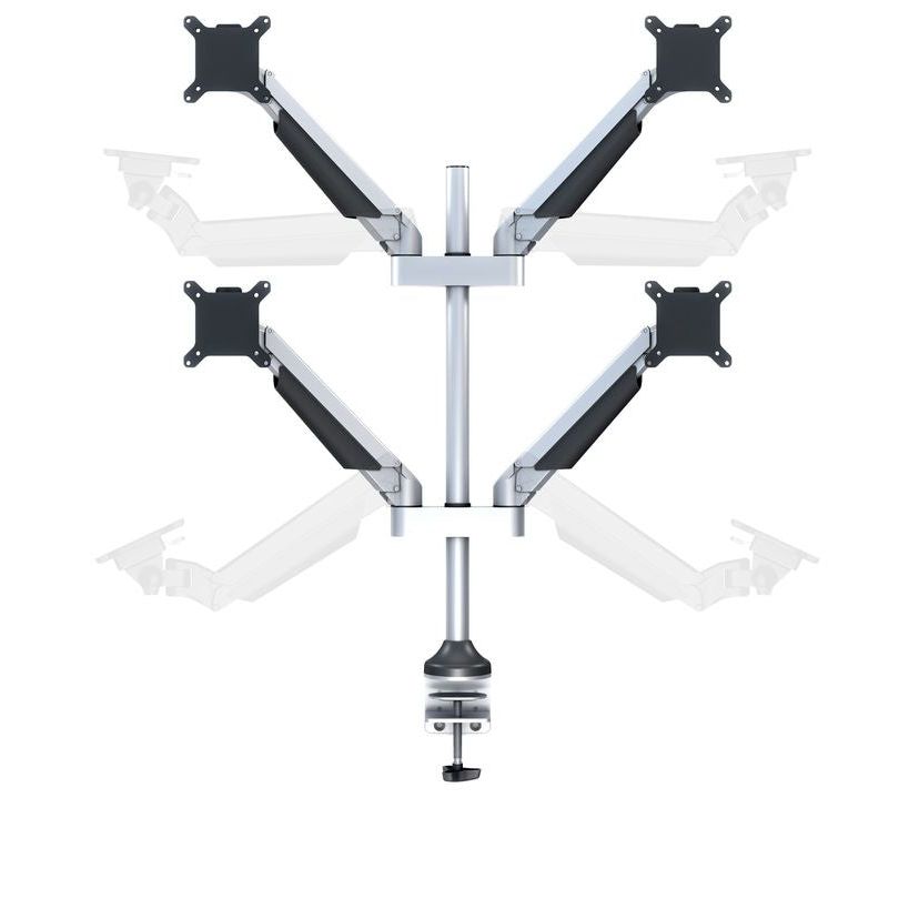 Multibrackets M VESA Gas Lift Arm Quad Silver