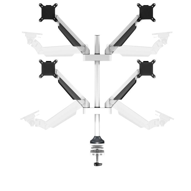 Multibrackets M VESA Gas Lift Arm Quad White