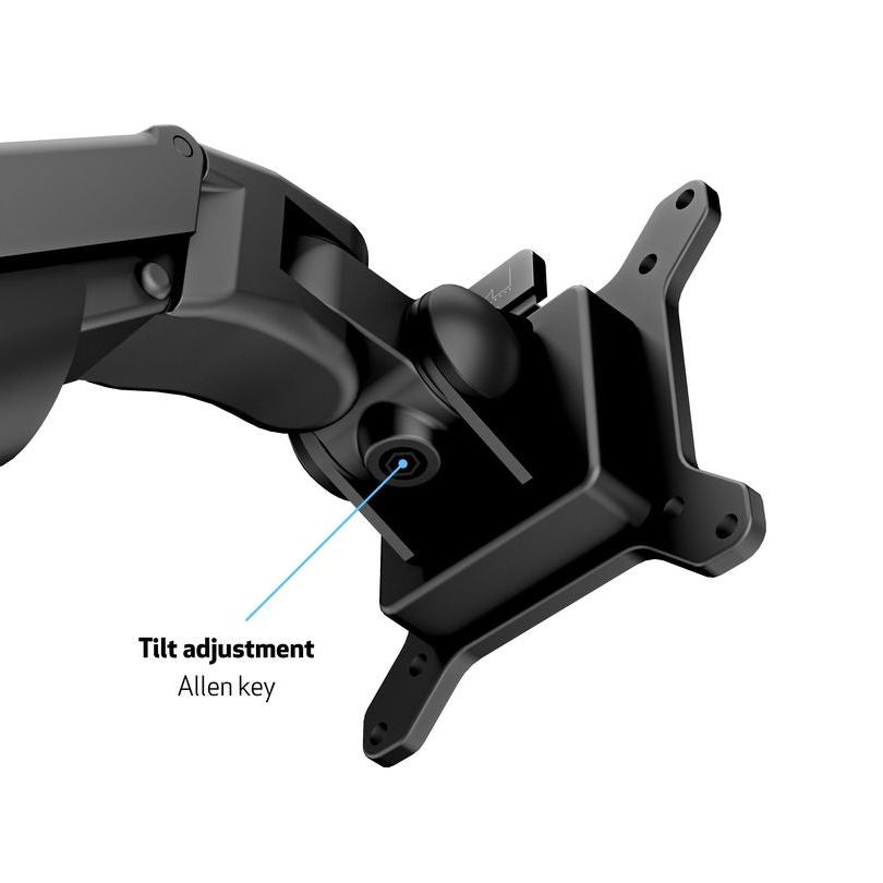Multibrackets M VESA Gas Lift Arm Quad Black