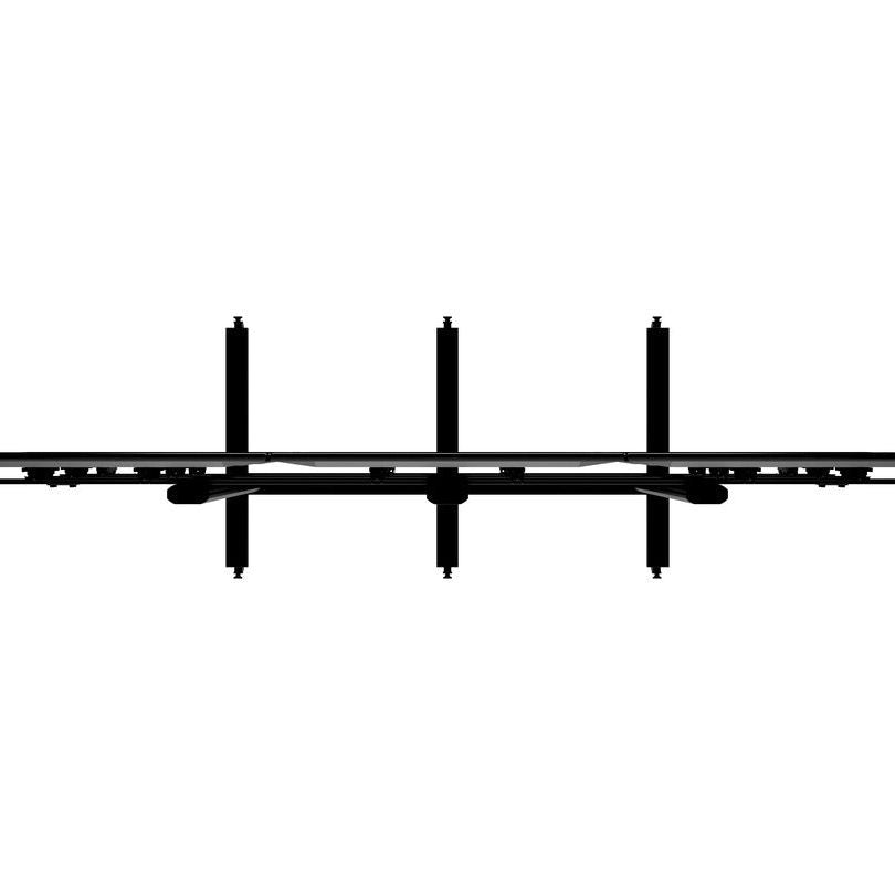 Multibrackets M Public Video Wall Stand 9-Screens 40-55" Black