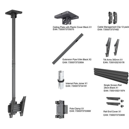 Multibrackets M Ceiling Mount Pro MBC1U, VESA 300