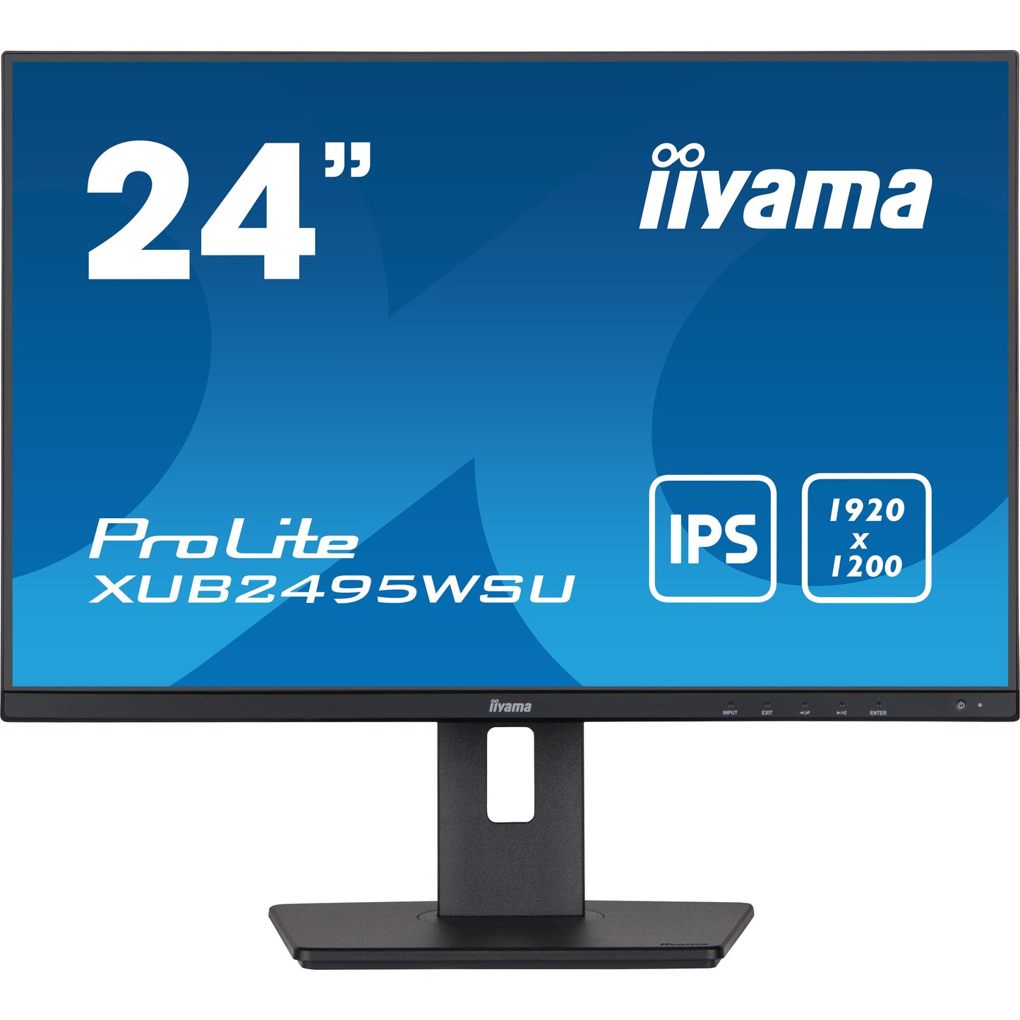 iiyama ProLite XUB2495WSU-B5 24" 1920 x 1200 pixels IPS Desktop Monitor
