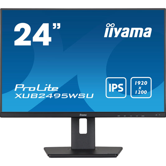 iiyama ProLite XUB2495WSU-B5 24" 1920 x 1200 pixels IPS Desktop Monitor
