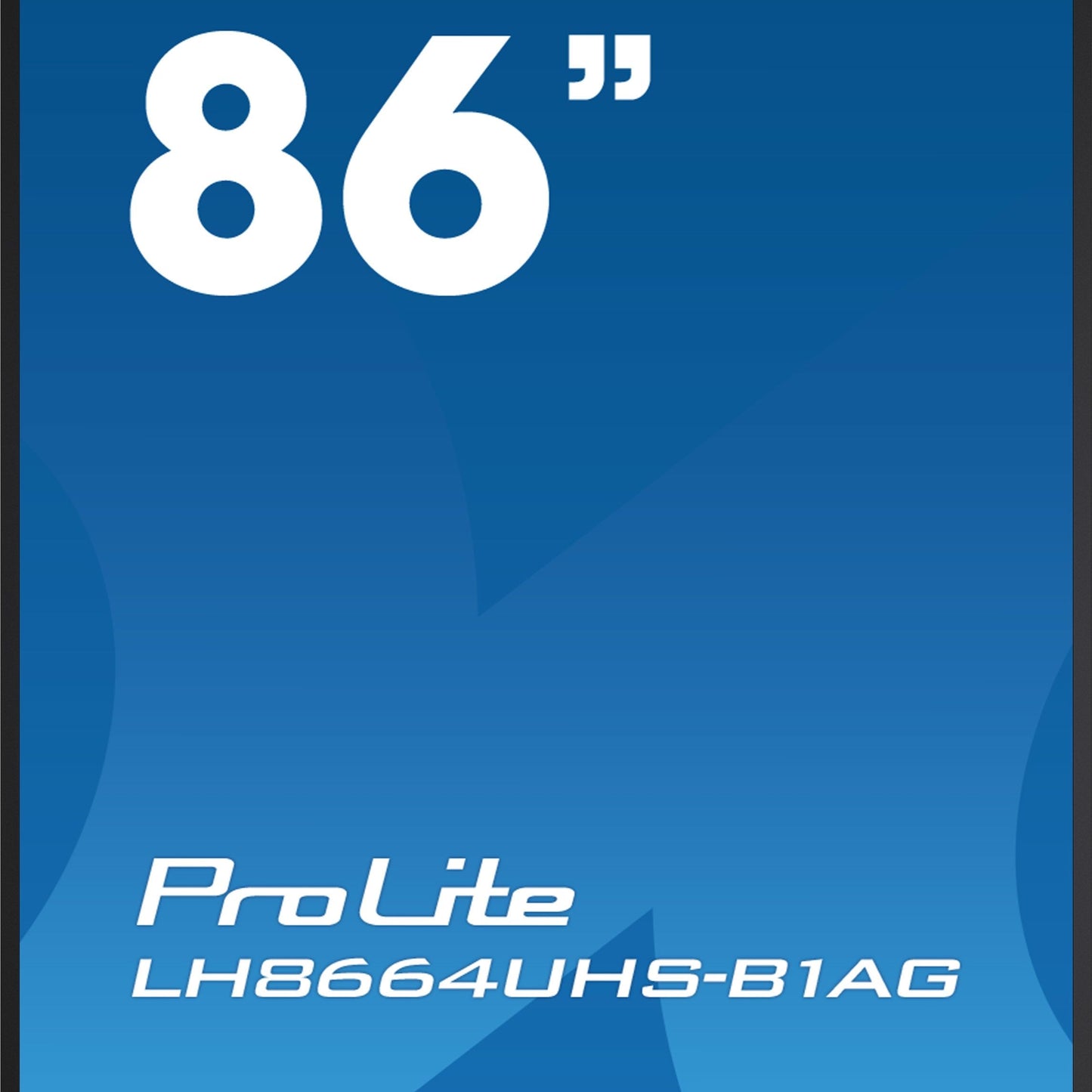 iiyama ProLite LH8664UHS-B1AG 86" 4K Ultra HD Large Format Display with Android OS