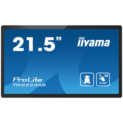 iiyama Prolite TW2223AS-B1 21.5" PCAP 10p Edge-to-Edge Touchscreen PC with Android OS