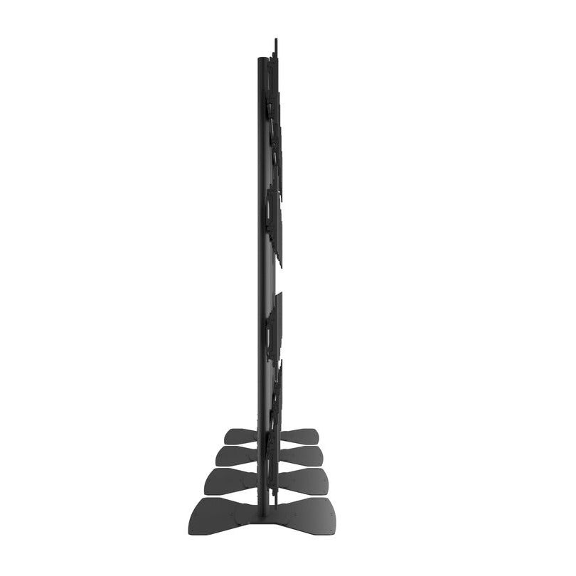 Multibrackets M Public Video Wall Stand 16-Screens 40-55'' Black