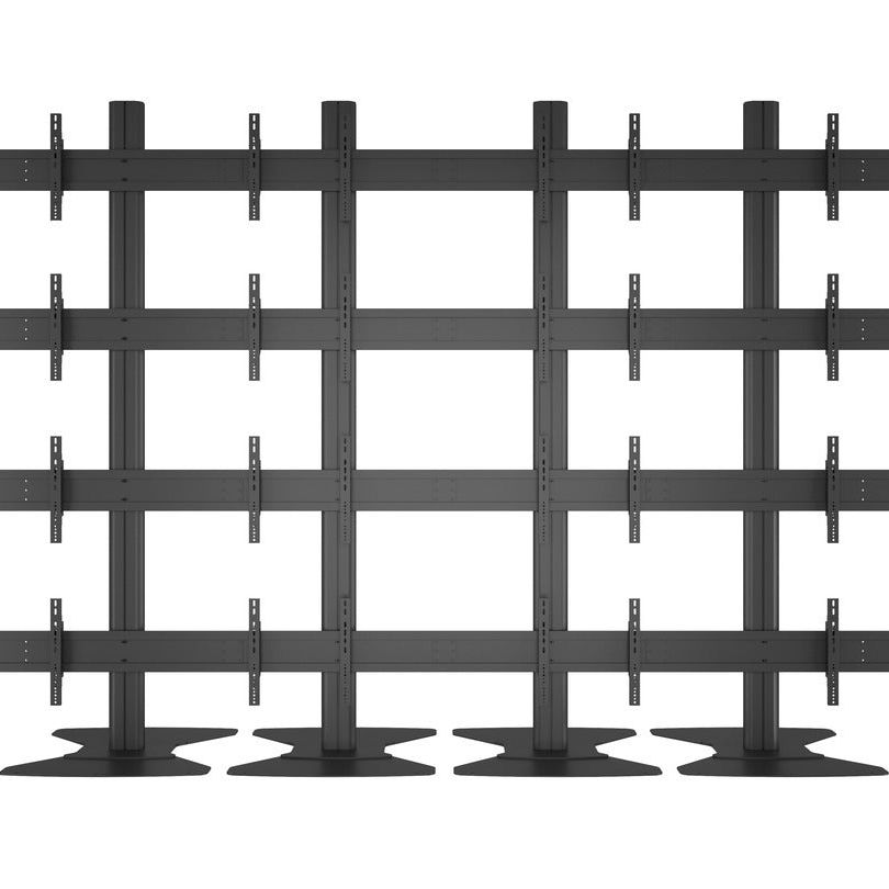 Multibrackets M Public Video Wall Stand 16-Screens 40-55'' Black