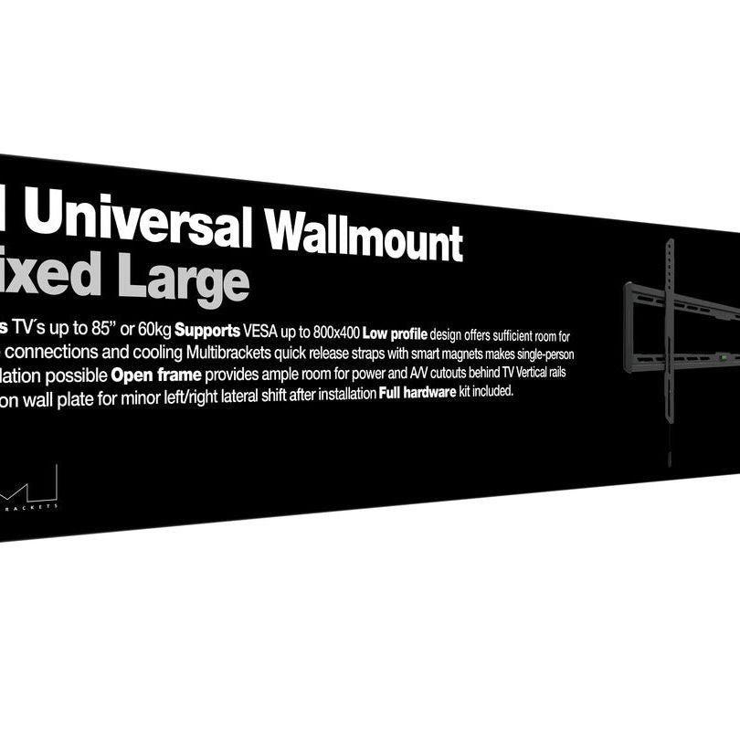 Multibrackets M Universal Wallmount Fixed Large Black