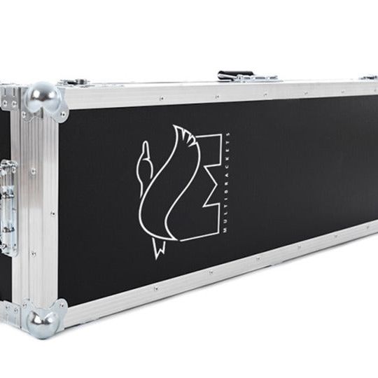 Multibrackets M Public Display Stand 110 Tilt & Table Floorbase, Flight Case
