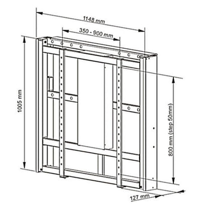 Multibrackets M Motorized Wallmount 160 kg White SD