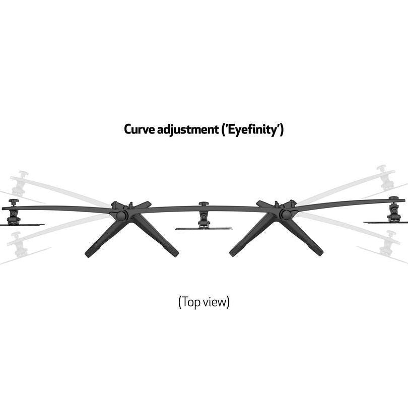 Multibrackets M VESA Desktopmount Triple Stand 24''-32'' Expansion Kit