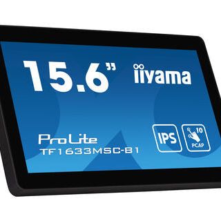 iiyama ProLite TF1633MSC-B1 15.6" PCAP Full HD Touch Screen Display