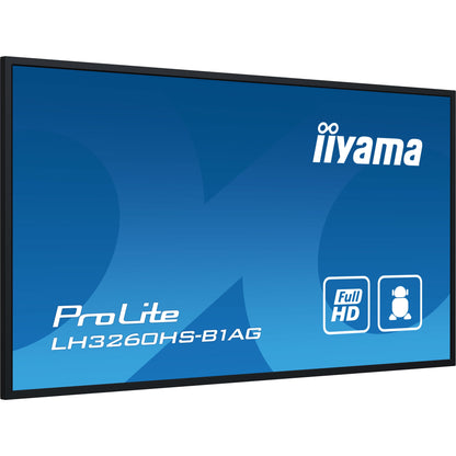 iiyama PROLITE Digital A-board 80 cm (31.5") LED Wi-Fi 500 cd/m² Full HD Black Built-in processor Android 11 24/7