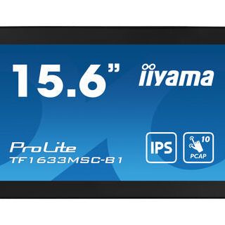 iiyama ProLite TF1633MSC-B1 15.6" PCAP Full HD Touch Screen Display