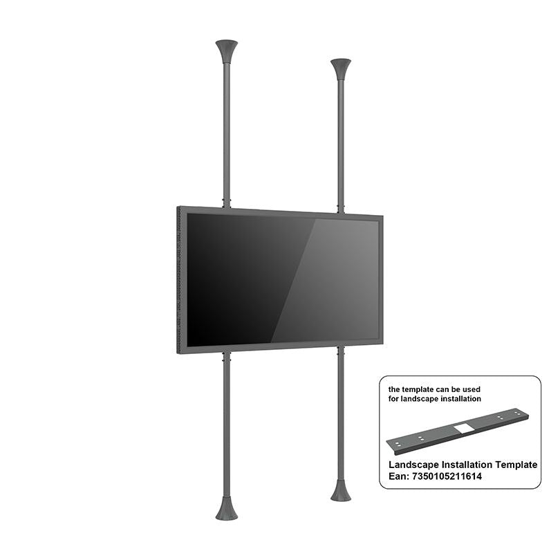 Multibrackets M Pro Series Enclosure 75" Floor to Ceiling Medium Black